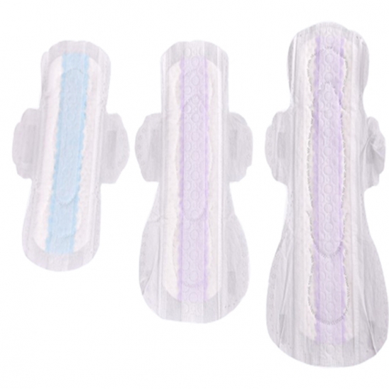 Soft Surface Blue Core Anti Leak Sanitary Napkin