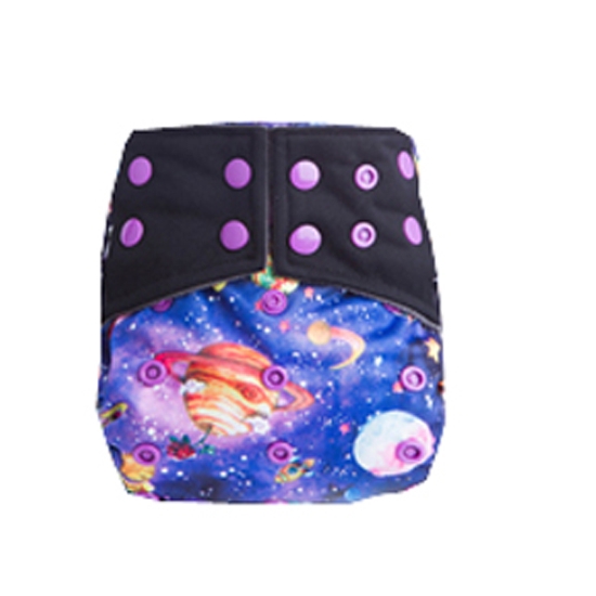 Comfortable Nonwoven Fabric Colorful Cloth Diaper