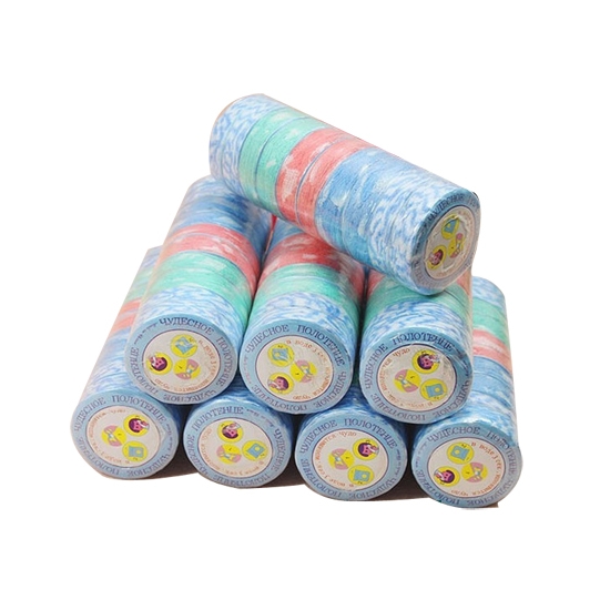 Cheap Eco-Friendly Compressed Soft Beach Towel