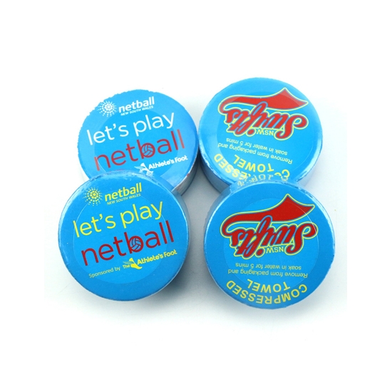 Non-Allergenic Washable Cotton Tablet Compressed Towel