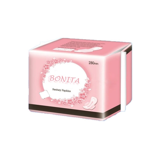 Super Absorbent Polymer Sexy Cotton Ladies Sanitary Pads