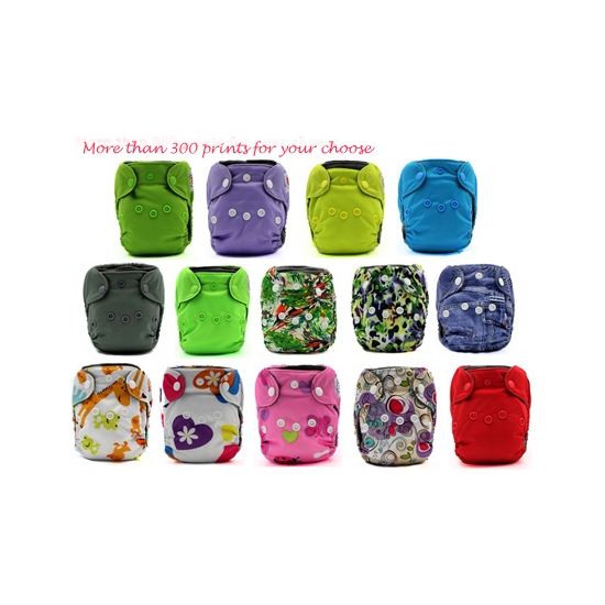 Nonwoven Fabric Anti Leak Comfortable Baby Cloth Diaper